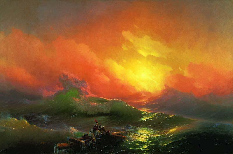 Ivan Aivazovsky The Ninth Wave